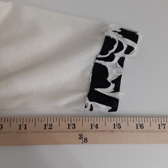 Vintage Lee Anderson Contrast Duster Cardigan Bell Sleeve Wrap Kimono Caftan S - Picture 15 of 15